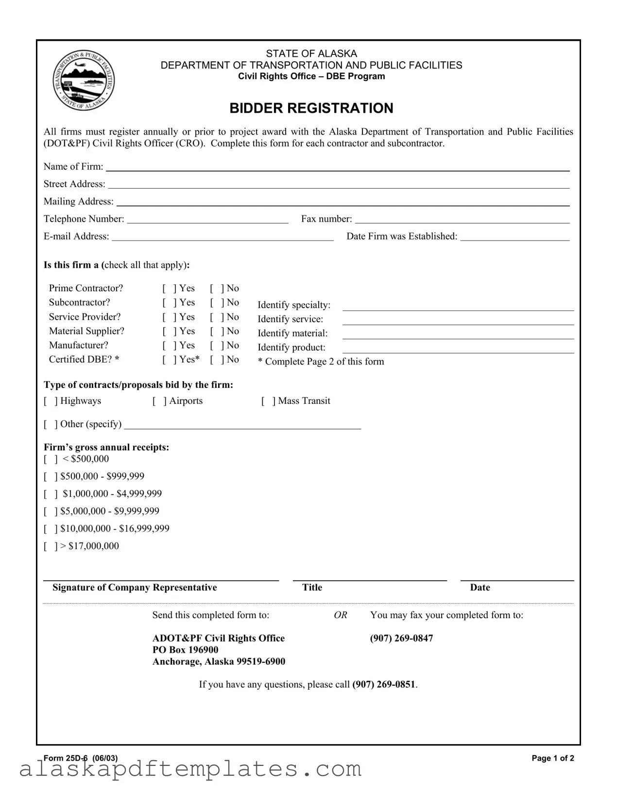 Free 25D 6 PDF Template