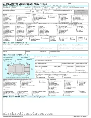 Free 12 209 Alaska PDF Template