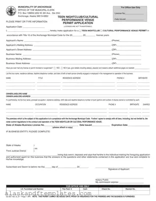 Free Alaska 02 007 PDF Template