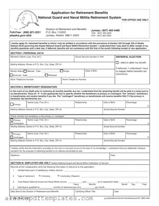 Free Alaska 02 1890 PDF Template