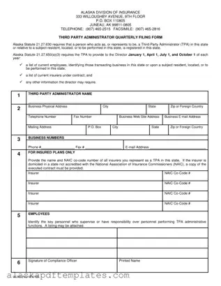 Free Alaska 08 309 PDF Template