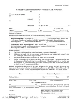 Free Alaska Cr 230 PDF Template