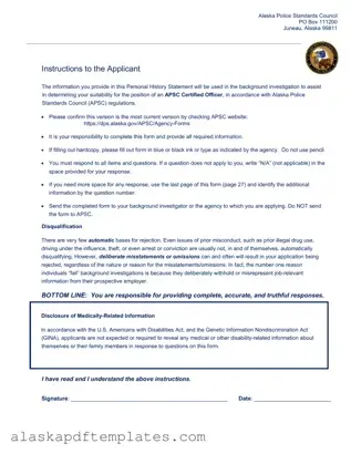 Free Alaska F 3 PDF Template